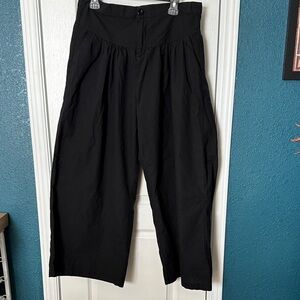 Women's Black Balloon Pants